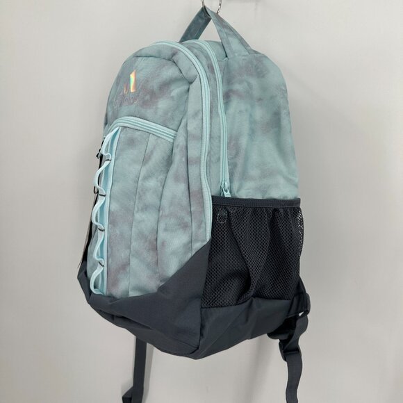 adidas Stratton II Backpack in Light Blue/Gray Large School Bag Fits 17" Laptop - Picture 5 of 13